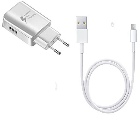 Pack Fast Charger + cavo per smartphone G-Anica 5.0 4G ricarica ultra radiosa e potente nuova generazione 3A + cavo micro USB per carica/trasferimento dati