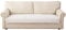 Eismodra Sofa Überzug,Sofabezug 3 Sitzer,Anti-Rutsch-Couch Überzug für L Form Sofaschoner Chaiselongue Ecksofa 2 Sitzer Schonbezüge Wohnzimmer Sessel Hunde Haustiere,Weiß,110x210cm(nur 1 Stück)