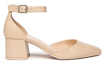 Nero Giardini E312020DE Décolleté Donna in Pelle - Lino 37 EU