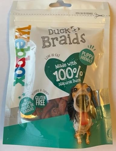 Duck Braids Dog Treats (Single 90g Packet)