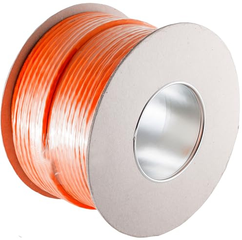 1aTTack.de Cavo di rete CAT 7 GHMT CAT.7 LAN senza alogeni, cavo di installazione CAT7, cavo dati Gigabit rame Ethernet 100 m