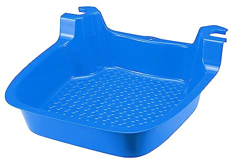 KSIEE Pool Foot Bath, Portable Pool Foot Bath, Anti-Skid Foot Wash Basin Tub for above Ground Swimming Pools Accessories, Spas Wash Feet Sand Dirt Before Entering, Installed on Pool Ladder