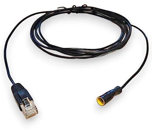 Câble RJ45 de mise à la terre avec douille cylindrique