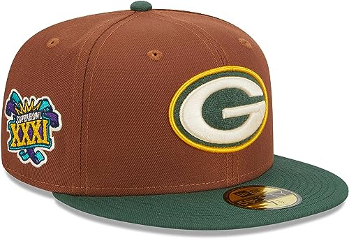 New Era MLB 59Fifty Baseball, Green Bay Packers-97378, 7 5/8