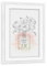 artboxONE Poster mit Rahmen weiß 75x50 cm Self Love Club von CalliLetters - gerahmtes Poster