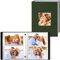Lanpn Album de Fotos 10x15 200 2 Paquetes, Lino Album para Photos Bolsillos Horizontal Verde