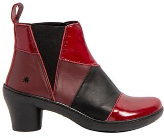 ART Damen 1453 Alfama Oxford-Stiefel, Rot/Schwarz, 41 EU