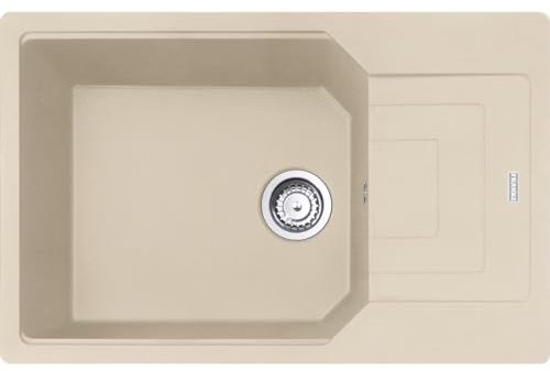 Kitchen Sink Made of Granite (Fragranite) with a Single Bowl from Franke Urban UBG 611-78 XL - Beige - 114.0685.220