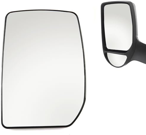 ROBUST Door Wing Mirror Glass Left Passenger Side for Ford Transit Mk6 Mk7 2000-2014 YC1517K741BA 4059969
