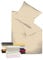 liebling Bettwäsche Interlock Jersey 155 x 220 cm, Farbe beige, Bettbezug aus 100% Baumwolle, edler Glanz, waschbar 60 Grad, Ökotex 100