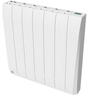 Radiateur électrique fixe à inertie sèche céramique 1500W Bestherm TIKEI horizontal blanc