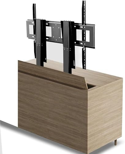 CAMEKIGZ Verstellbare TV-Halterung, motorisierter TV-Lift, TV-Lift-Mechanismus mit Fernbedienung für die TV-Wandhalterung