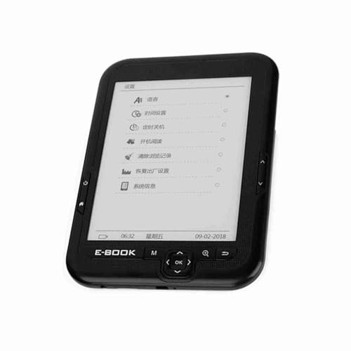 Ereader, BK6006 1024 * 768 Ereader à écran d'encre Flexible Haute Définition avec Lecture Numérique 4G E-Reader Ebook pour Les Amateurs de Lecture (16GB)