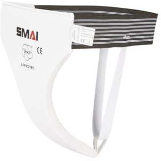 SMAI WKF Coquille de protection en polyuréthane pour femme – Karaté, Taekwondo, kickboxing – Sports de combat
