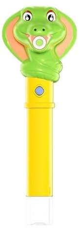 Bubble Wand - Bubble Machine | Magic Bubble Wand | Snake Head Blowing Machine 2025 Little Green Snake Bubble Wand Automatic Bubble Blower with Music and Light Outdoor Toys Party Wedding for 3-8 Year