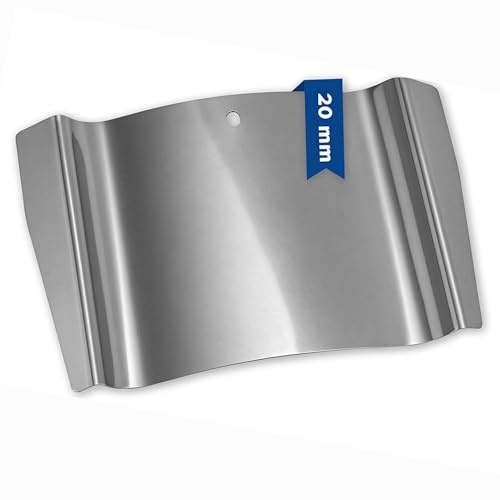 Door Latch Glider 20 mm - Professional Door Opener for Closed Doors - Stainless Steel Door Latch Opener Damage Free - Universal for Left/Right Hinge