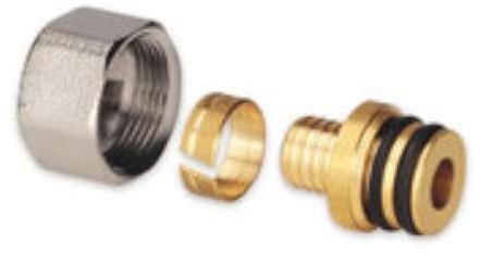 Orkli accesorio union tubo - Conjunto m24x1,5 diámetro 13x16 per/polibutileno