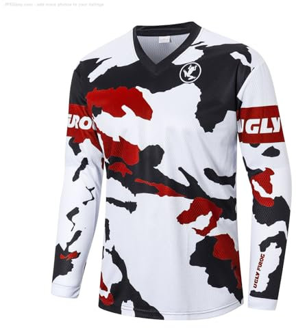 UGLY FROG Camo Collection Radtrikot MTB T Shirt Langarm Mountainbike Motorrad Fahrrad Kleidung Anti-UV