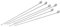 FM Professional Pinchos para Carne, Acero Inoxidable, INOX, 35cm