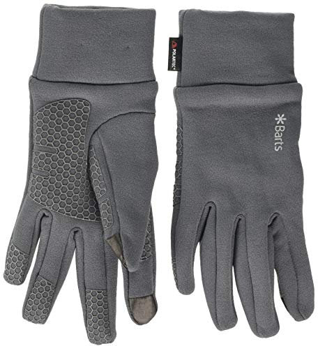 Barts Unisex Powerstretch Touch Gloves Handschuhe, Grau (ANTHRACITE 0019), Large (Herstellergröße: M/L)