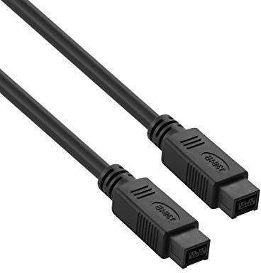 Bolongking FireWire 1394b 800 IEEE 9 broches vers 9 broches mâle vers mâle pour Mac Pro, MacBook Pro, Mac Mini, iMac PC, appareils photo numériques, SLR (9 broches vers 9 broches) 1,8 m