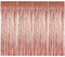 BangShou Metallische Lametta Vorhänge 4 Pack Folie Vorhang Metallic Tinsel Vorhänge mit Größe von 1m x 3m Hintergrund Fringe Vorhänge für Weihnachten, Halloween, Geburtstag, Hochzeit (Roségold)
