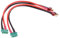 chiwanji 2 Stü MPX Multiplex Stecker Auf T Stecker Deans Stecker/Adapter 14AWG Draht