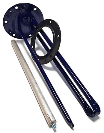 Recamania Portavainas + Junta + Anodo para Termo para FAGOR, para Aspes, para Edesa | Medidas portavainas: 440mm, junta ∅ 165mm, ánodo ∅ 22x440mm