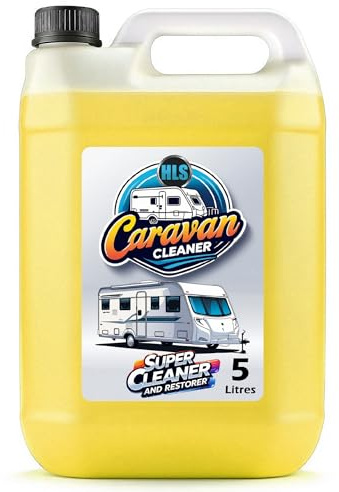 HLS Supplies 5L Caravan Cleaner & Black Streak Remover - Motorhome Cleaning Outside, Window and Roof