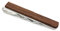 NaturSchatulle Krawattennadel Holz Nussbaum 5cm Krawattenklammer Edelstahl Herren Krawatten Clip Tie Bar Hochzeit Business Bräutigam