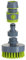 Qualtex Masterpart Hose Pipe Attachment Muddy Boot Wheels Car Tyre 3'' Cleaning Brush. Cleans mud from football boots golf shoes Wellington and all types of outdoor footwear., Grey, 10, (gdn516)