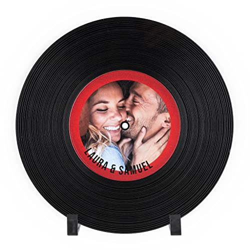 Wanapix | Personalisierte Tisch Schallplatte | 30 cm | 100% Personalisiert