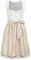 Goldenburg Dirndl Damen Midi mit Schürze 2tlg I Elastischen Zonen unter den Armen für Komfort und Passform I Deutsche Marke I Edle Frauen Trachten I Trachtenkleid Gr. 34-46 GB2301 (44)