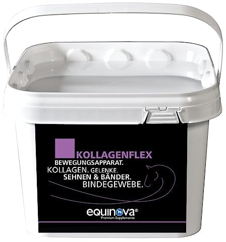 Equinova KOLLAGENFLEX 2kg - Bewegungsapparat von Pferden - Ergänzungsfuttermittel mit Kollagen, MSM, Chondroitinsulfat und Hyaluronsäure