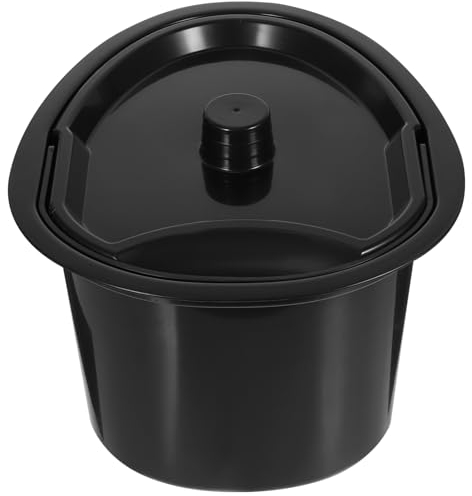 GLEAVI Chamber Pot Mit Deckel Urin Bettpfanne Für Senioren Und Junge Mädchen Tragbarer Spittoon Hygienisch Robustem Kunststoff Für Zuhause