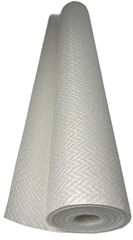 VaGo Glasfasertapete Glasfasergewebe 140g/m² Zickzack Vlies Tapete 6 Rollen