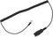 RJ9 zu QD Adapterkabel, Schnelltrenn Headsets Spiralkabel, Kompatibel mit Avaya IP 1608 1616 9610 9620 9620L