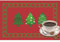 Abtropfmatte Geschirr Grüner Weihnachtsbaum Abtropfmatte Geschirr,Super Saugfähige Unterlage,Saugstarke Trockenmatte Für Kaffeemaschine,Küche,Spüle,Napfunterlage Katzen Napfunterlage Hund