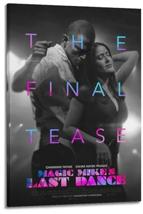 MUHDENG Magic Mike's Last Dance Poster, 20 x 30 cm, Wandkunst, Wandkunst, Wandkunst, Wandkunst, Poster, Wandkunst, Poster, Wandkunst, Wandkunst, Poster, Wandkunst,