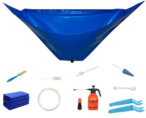 Générique Kit Nettoyage Climatisation Split | Housse De Nettoyage Pour Climatiseur | Kit D'outils De Nettoyage A/C | Nettoyant Climatisation Maison | Sac De Service De Climatiseur Mural