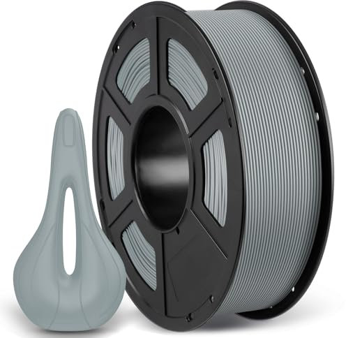 ANYCUBIC ASA Filament 1.75mm, 3D Drucker Filament geeignet für den Druck von funktionellen Teilen im Außenbereich, Wetter- und Hitzebeständig, 1KG Grau