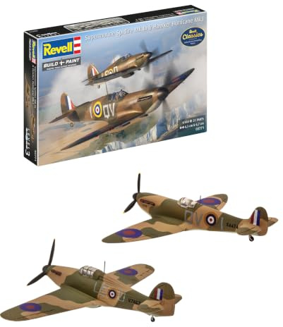 Revell Modellbau Supermarine Spitfire Mk.Ia & Hawker Hurricane Mk.I