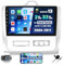 Android 13 Autoradio Dual Din 2+64GB für Ford Focus Mk2 Mk3 Exi MT 2 3 2004-2011 mit Mirror Link, 9 Zoll HD 1080P Touchscreen mit Bluetooth WiFi GPS-Navigation FM/RDS USB SWC+Rückfahrkamera