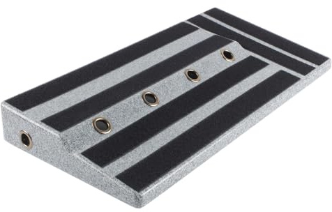 Gitarrenpedalzubehör Gitarrenpedal-Panel Selbstklebend Gitarre Effektpedal Board Rugged Guitar Pedal Board Case