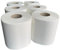 Centrefeed Kitchen Roll 6 Pack - 50m 2 Ply Paper Tissue Rolls, White Towel With Embossed Pattern for Kitchen, Workshops, Office, Commercial Use - Recycled Paper