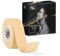 CureTape Beauty Kinesiology Tape | Anti-Wrinkle Face Tape | Face Lift Tape for Toning, Firming & Tightening The Skin (Light Beige, 2.5cm x 5m, Pack of 1