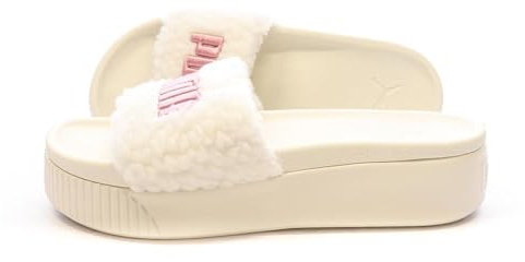 PUMA Claquettes Blanches/Roses Femme Marshmal Blanc 37FR