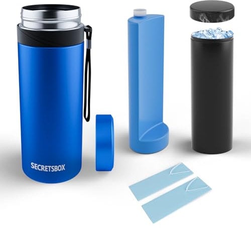 52H Frigo Insulina da Viaggio, 5-7 Penna Frigo per Medicinali con Biogel, Mini Frigorifero per Insulina, Borsa per Diabete da Viaggio, Approvato TSA