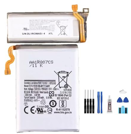 Generic Batterie EB-BF711ABY compatible avec Galaxy Z Flip 3 5G SM-F711 SM-F711U 3.88V 2300mAh/8.92Wh