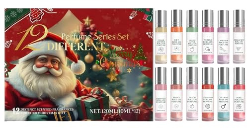 Weihnachts Parfüm Sets Für Frauen 12 Stücke Damen Parfums | Eleganter Duft Für Pendeln Dating Party Nachtausgang Geschäftlich Sozial Casual Treffen Weihnachten